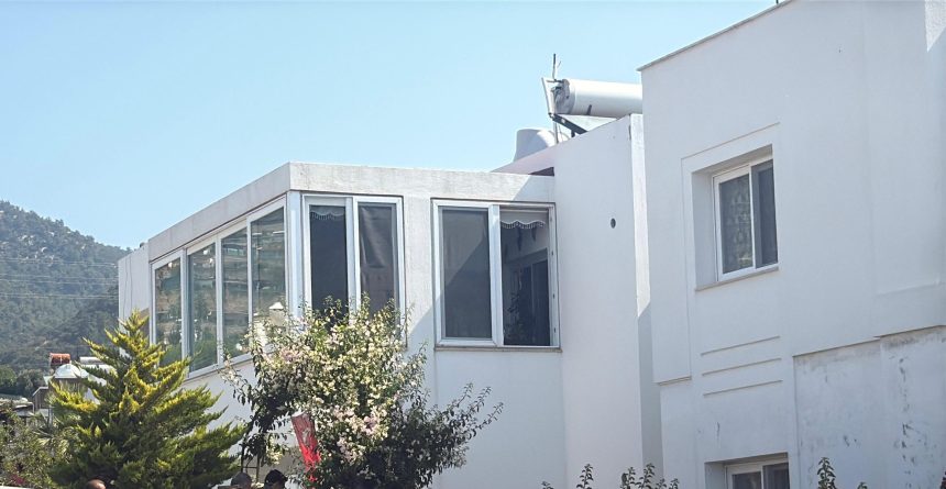 hüseyin demir, bodrum hüseyin demir, bodrumda çatıdan düşen emekli polis, bodrum emekli polis, bodrum çatı