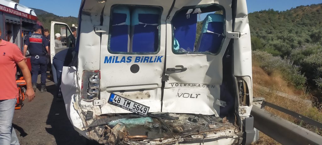 milas kaza, milas, milas trafik kazası, milas beton mikseri, milas birlik