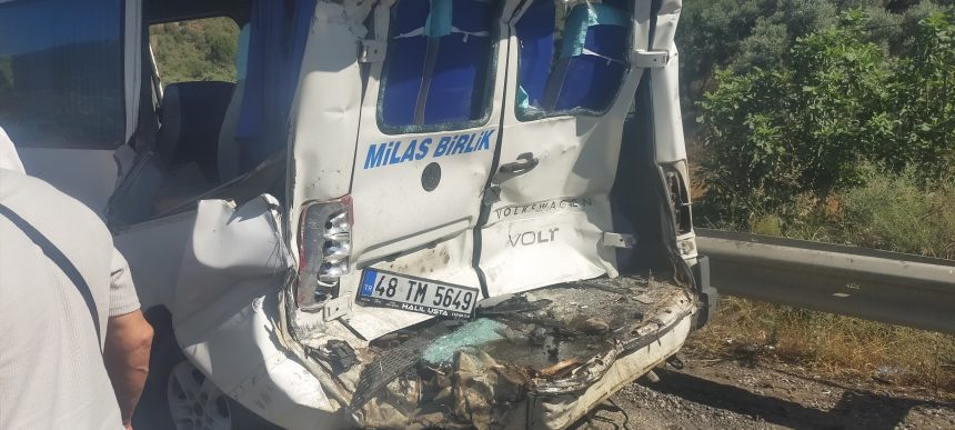 milas kaza, milas, milas trafik kazası, milas beton mikseri, milas birlik