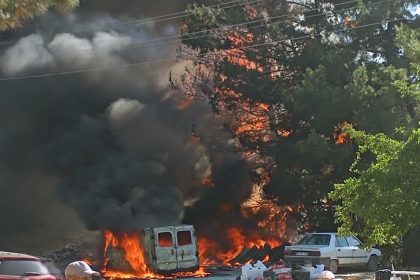 kavaklıdere karavan yangını, aydın karavan yangını, karavan yangını, karavan, yangın