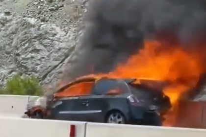 fethiye araç yangını, fethiyede araç yangını, fethiyede araba yandı, fethiye araba yandı, araç yangını