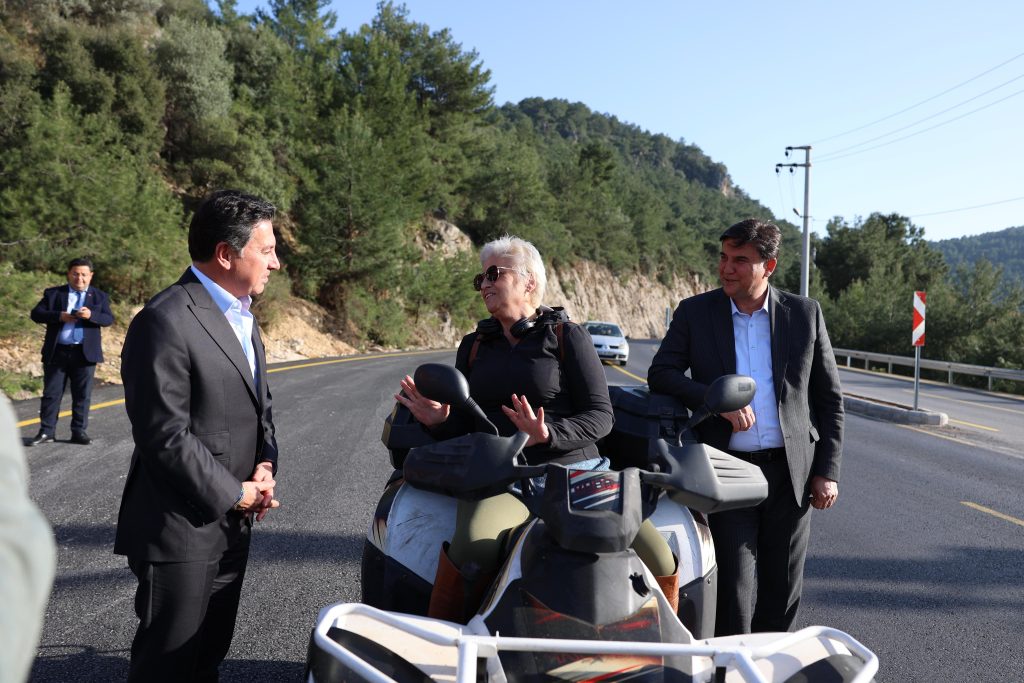 fethiye ölüdeniz yol çalışması fethiye ölüdeniz yolu fethiye ölüdeniz 3. etap yol çalışması