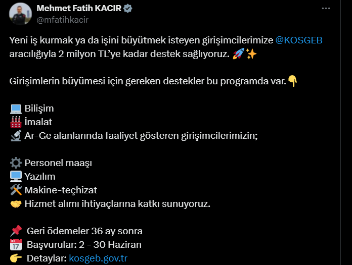 kosgeb başvuru, kosgeb destekleri, kosgeb destek, kosgeb kayıt, kosgeb giriş