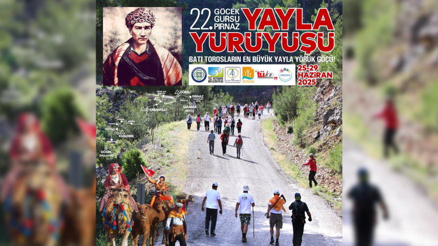 fethiye yayla, fethiye yayla yürüyüşü, fethiye geleneksel yayla yürüyüşü, yayla yürüyüşü, geleneksel göcek gürsu pırnaz yayla yürüyüşü