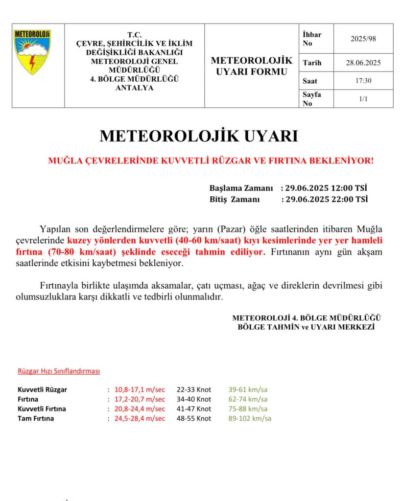 milas belediyesi uyarı, milas belediyesi, yangın uyarısı, muğla yangın,  yangın riski
