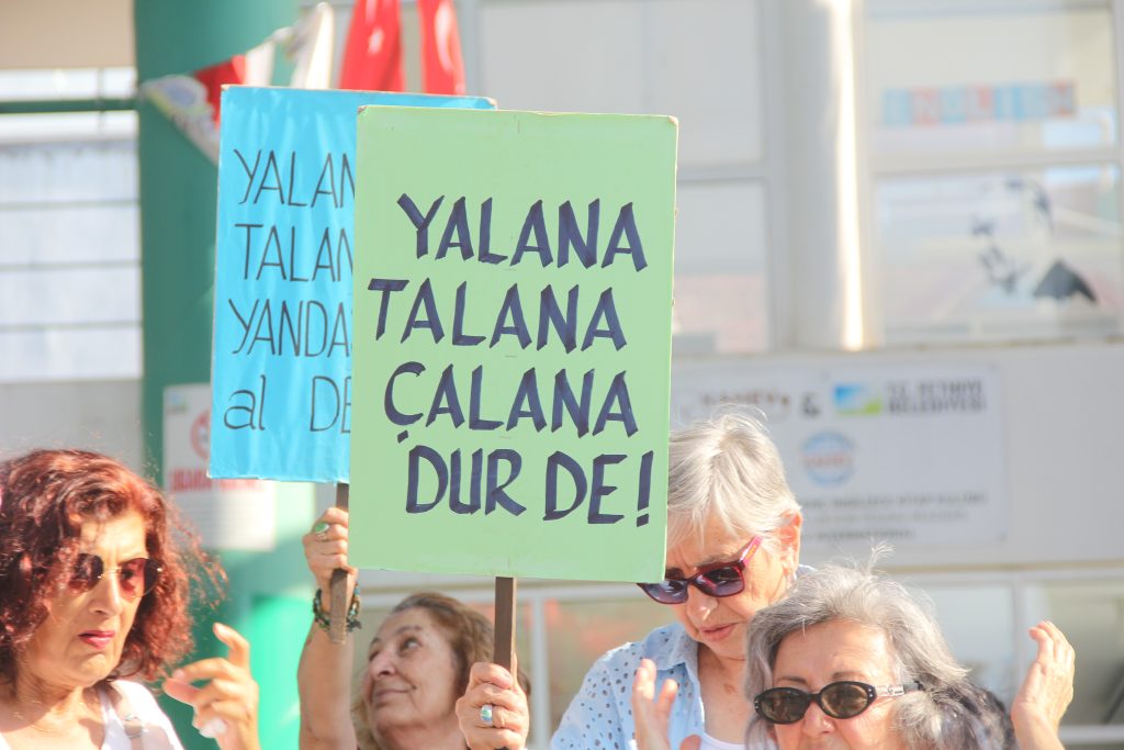  fethiye emekli eylemi 100. hafta fethiye emekliler dayanışması