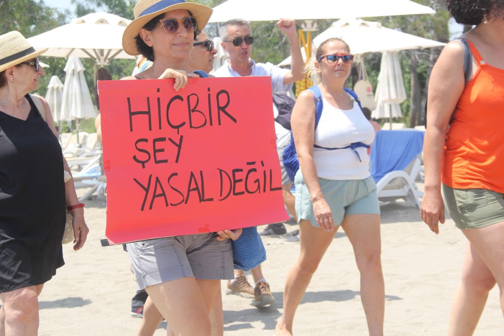 fethiye karataş plajı, karataş plajı, fethiye karataş, fethiye karataş plajı tahrip, fethiye karataş plajı yürüyüş
