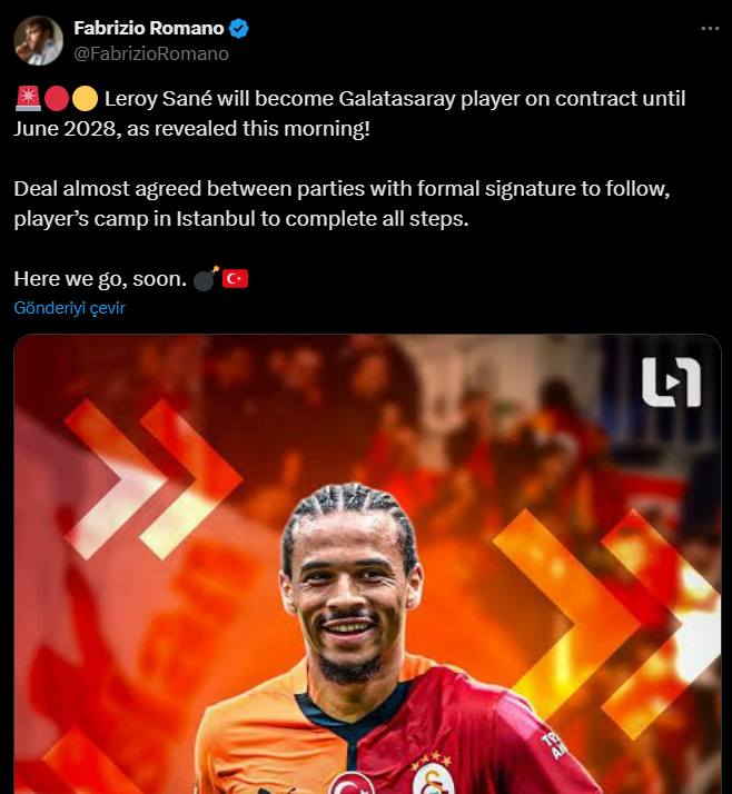 lorey sane galatasaray
galatasaray transfer
leroy sané
lorey sane
fabrizio romano
