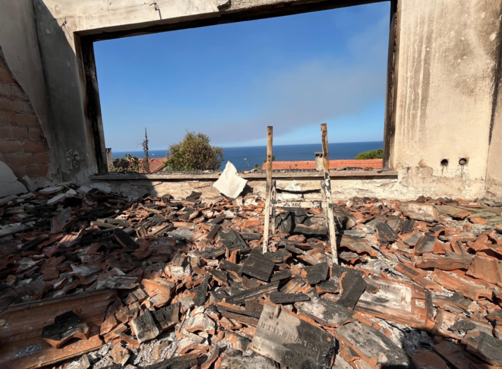 izmir seferihisar orman yangını, doğankent sitesi seferihisar, seferihisar doğankent sitesi, izmir seferihisar yangını, doğankent sitesi yangın