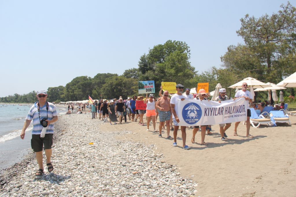 fethiye karataş plajı, karataş plajı, fethiye karataş, fethiye karataş plajı tahrip, fethiye karataş plajı yürüyüş