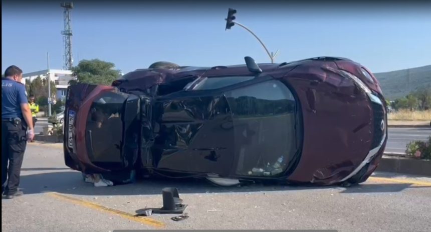 menteşe trafik kazası, menteşe yaralı, menteşe iki araç çarpışması, menteşe kaza