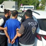 menteşe, menteşe polis aracına zarar, menteşe polis aracı, menteşe polis, menteşe dur ihtarına uymayan