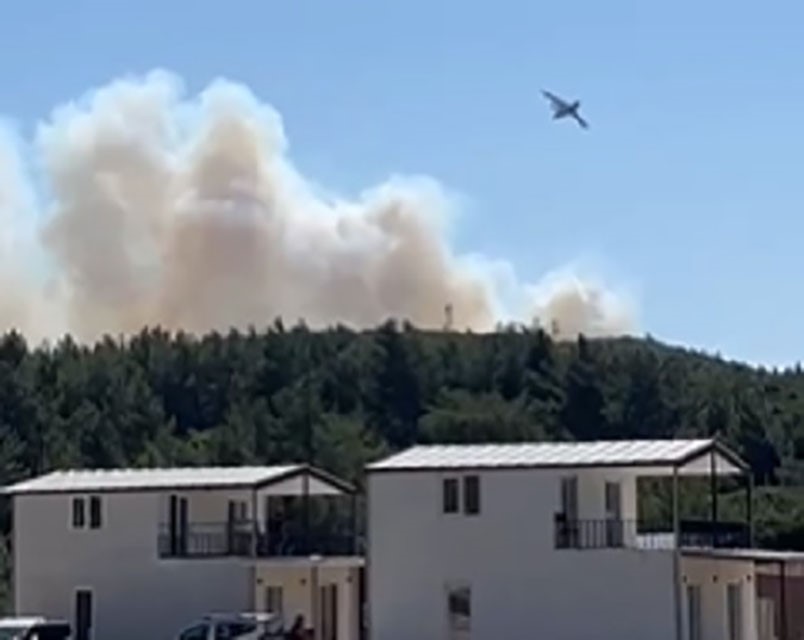 urla yangın, izmir urla yangın, urla orman yangını, izmir orman yangını, urla yangın son dakika