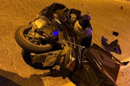 fethiye motosiklet kazası fethiye sahil yolu kaza