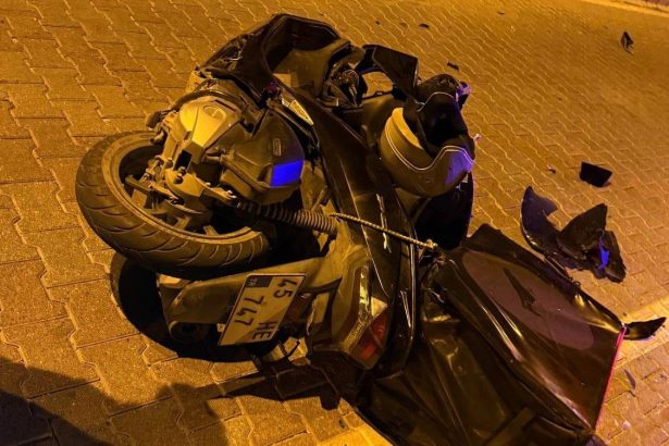 fethiye motosiklet kazası fethiye sahil yolu kaza