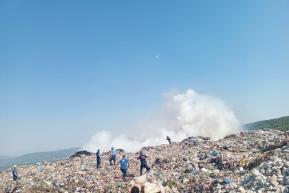 menteşe yangın, muğla yangın, muğla çöplük yangını, menteşe çöplük yangını, muğla çöplük