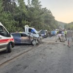 bodrum trafik kazası, bodrum kaza, bodrum dört kişi yaralandı