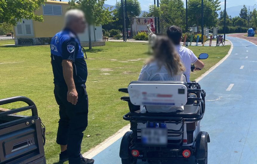fethiye elektrikli bisiklet ceza fethiye yürüyüş yolu ceza alim karaca
