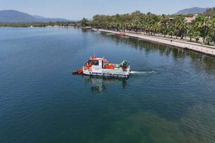 köyceğiz gölü, dalyan kanalı, fethiye limanı, muğla büyükşehir belediyesi, muğla büyükşehir belediyesi acil müdahale teknesi