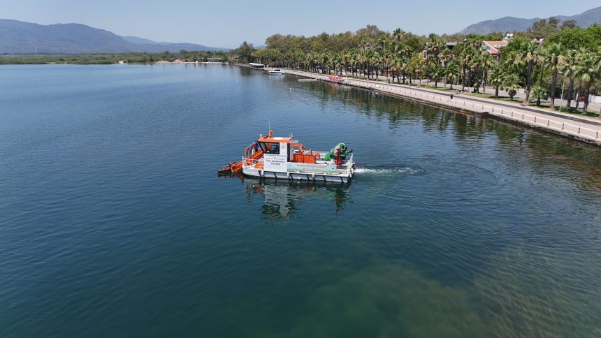köyceğiz gölü, dalyan kanalı, fethiye limanı, muğla büyükşehir belediyesi, muğla büyükşehir belediyesi acil müdahale teknesi