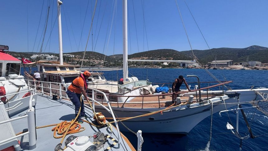 kıyem, kıyem bodrum, bodrum içmeler, bodrum içmeler koyu, bodrumda su alan tekne