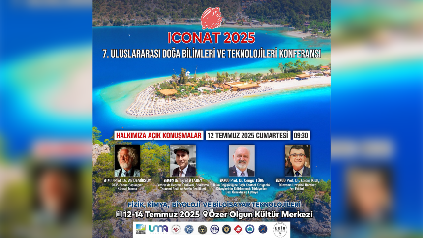 uluslararası doğa bilimleri ve teknolojileri konferansı fethiye