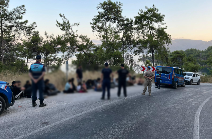 marmaris göçmen kaçakçılığı düzensiz göçmen