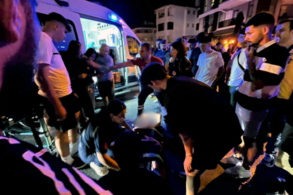 trafik kazası, menteşe, motosiklet kazası, yaralı