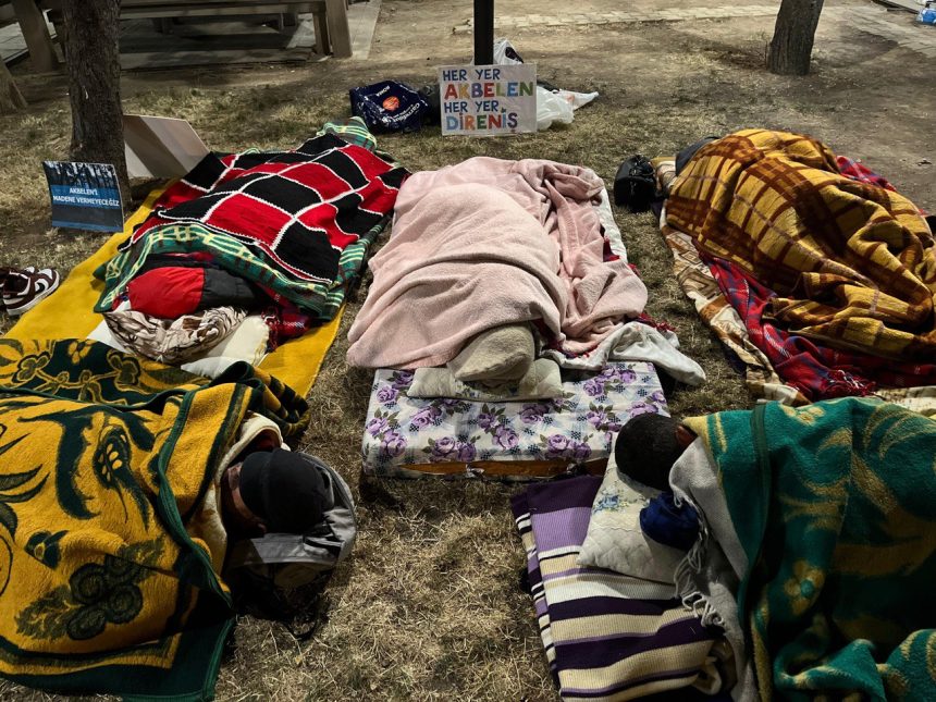 ankara nöbet, ikizköylüler, ikizköylüler nöbet, ikizköylüler ankara nöbet, torba yasaya karşı nöbet