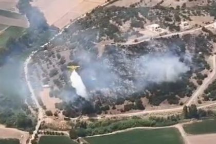 milas yangın, milas yangın kontrol altına alındı, milas yangın kontrol, milas, milas ziraat alanda yangın