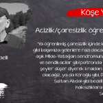 mustafa tuncaelli insanlık halleri 9 köşe yazısı