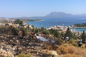 datça yangın, datça yangın söndürme, datça panorama tepesi, datça, datça panorama tepesi yangın
