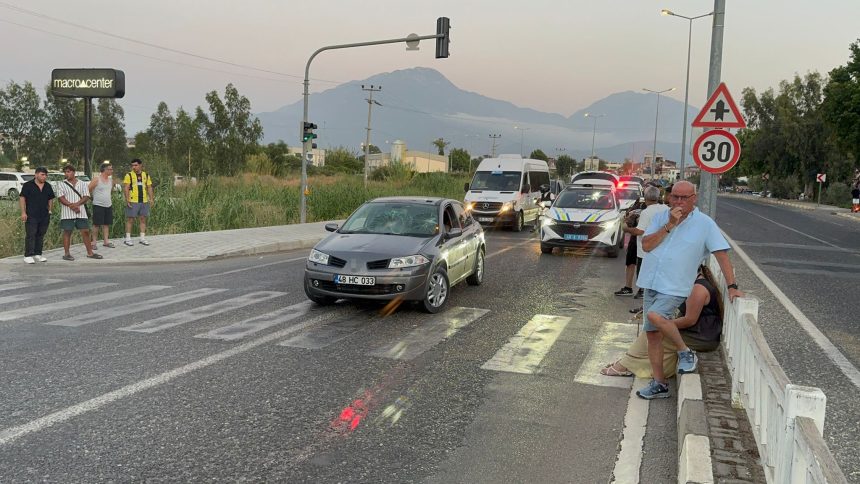 fethiye kaza, fethiye, fethiye yaya, fethiye trafik kazası, fethiye foça mahallesi
