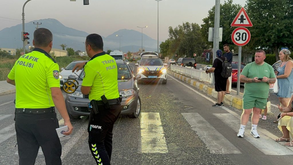 fethiye kaza, fethiye, fethiye yaya, fethiye trafik kazası, fethiye foça mahallesi