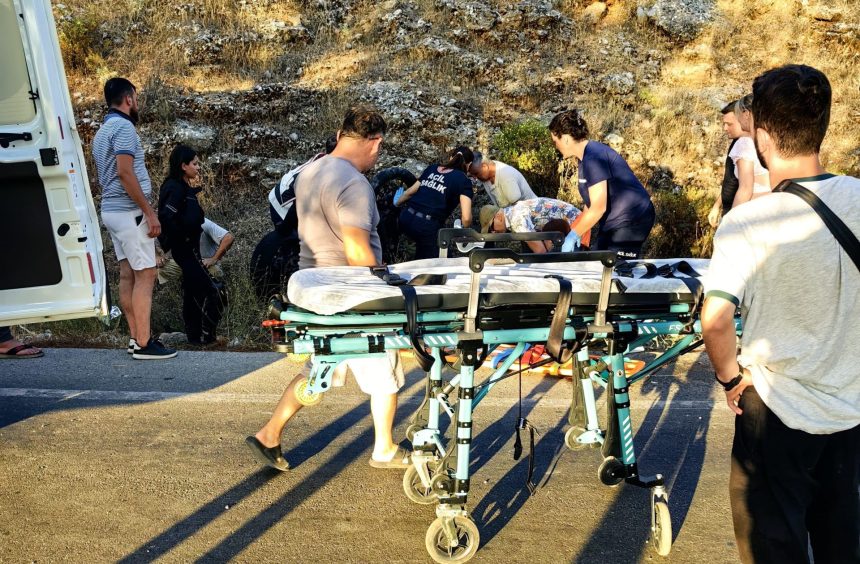 fethiye üzümlü motosiklet kazası kaza