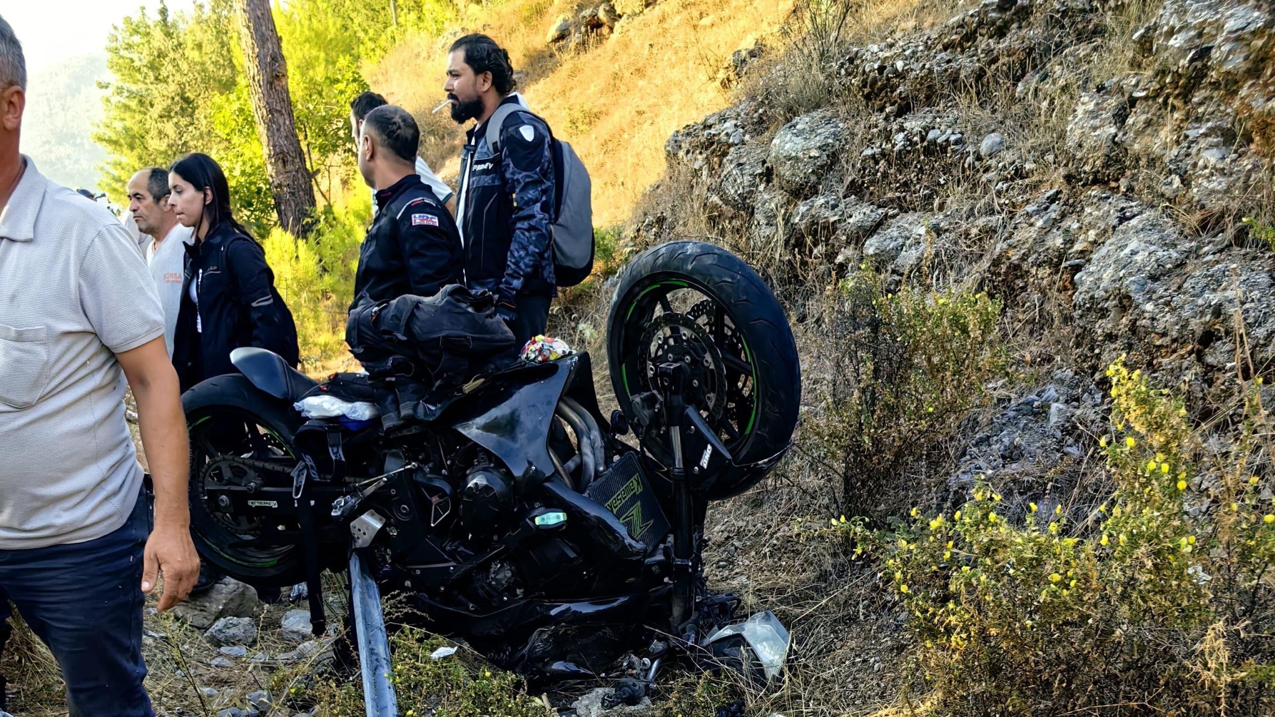 fethiye üzümlü motosiklet kazası kaza