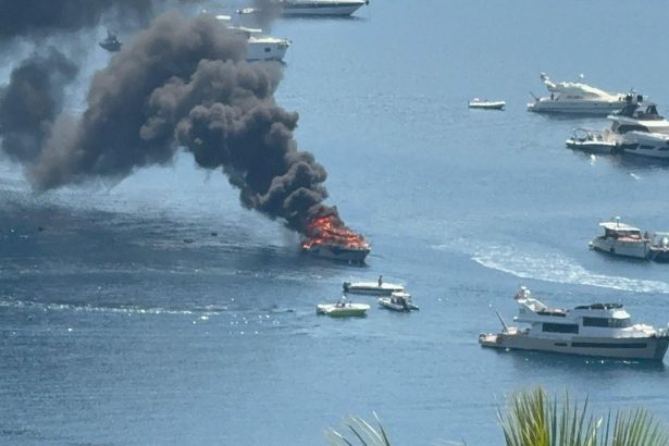 bodrum tekne yangını gündoğan tekne yangın