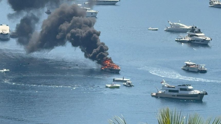 bodrum tekne yangını gündoğan tekne yangın
