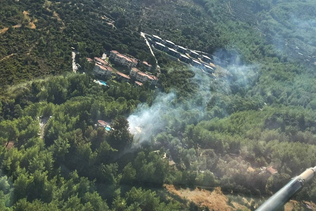 ortaca orman yangını, ortaca otomobil yangını, ortaca yangın, ortacada otomobil yandı, ortaca orman yangını söndürüldü