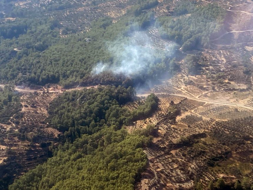 seydikemer yangın, seydikemer orman yangını, seydikemer yakacık, seydikemer yakacık yangın, seydikemer yakacık orman yangını