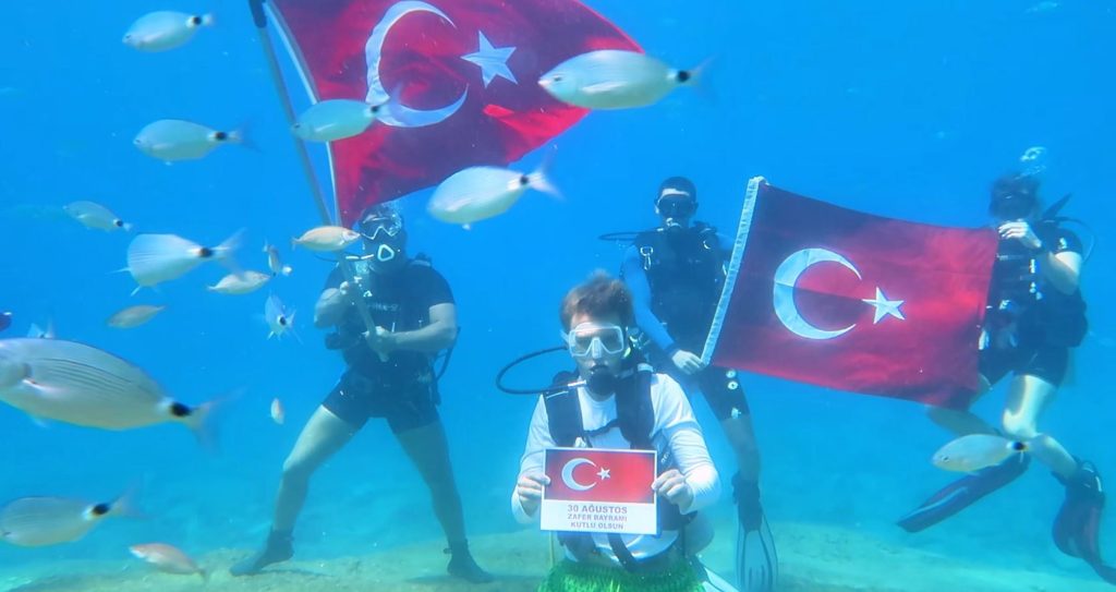 30 ağustos zafer bayramı fethiye dalış