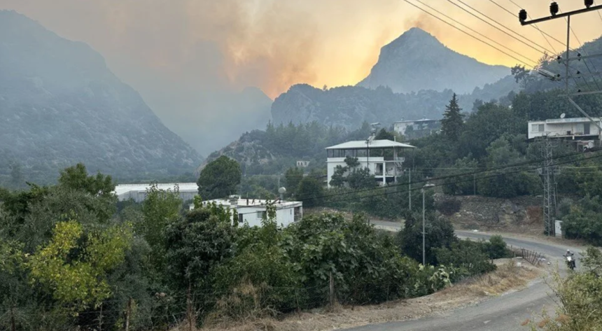 anamur yangın, mersin yangın son dakika, silifke orman yangını, hatay yangın son dakika, orman yangını