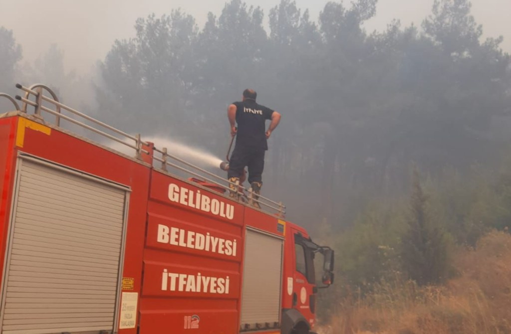 çanakkale gelibolu orman yangını, gelibolu orman yangını, çanakkale orman yangını, gelibolu yangın son dakika, çanakkale yangın son dakika
