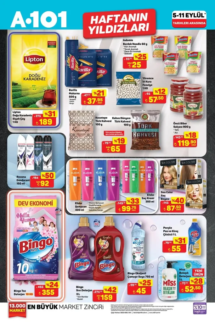 A101 5 Eylül 2025 aktüel kataloğu, A101 aktüel kataloğu, A101 5 Eylül Cuma, A101 aktüel, A101 kahvaltılık ürünler