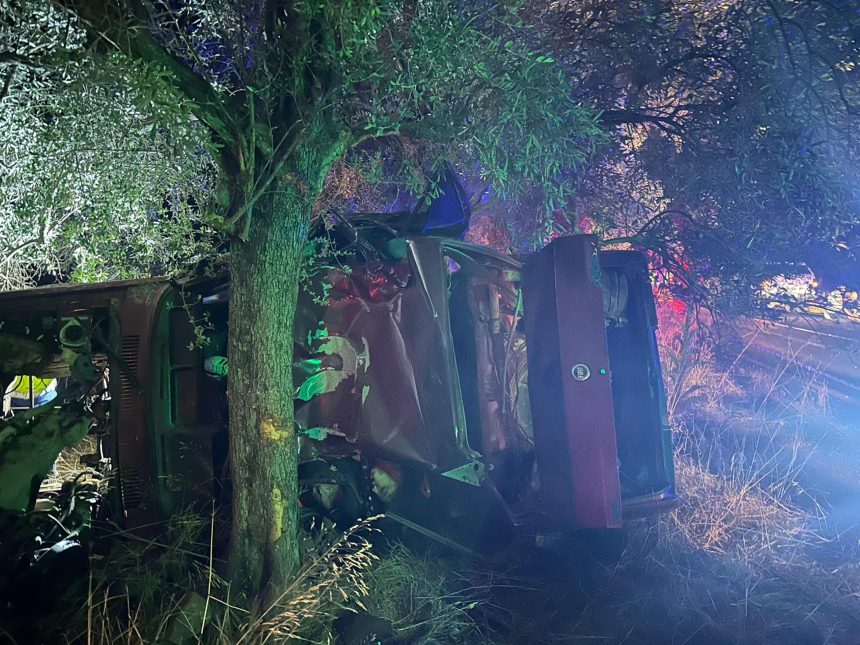 milas kaza, milas trafik kazası, milasta otomobil şarampole yuvarlandı, milasta iki kişi hayatını kaybetti