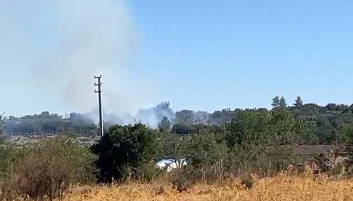 menteşe yangın, menteşe makilik alan, menteşe makilik alanda yangın, menteşe makilik yangın, menteşe