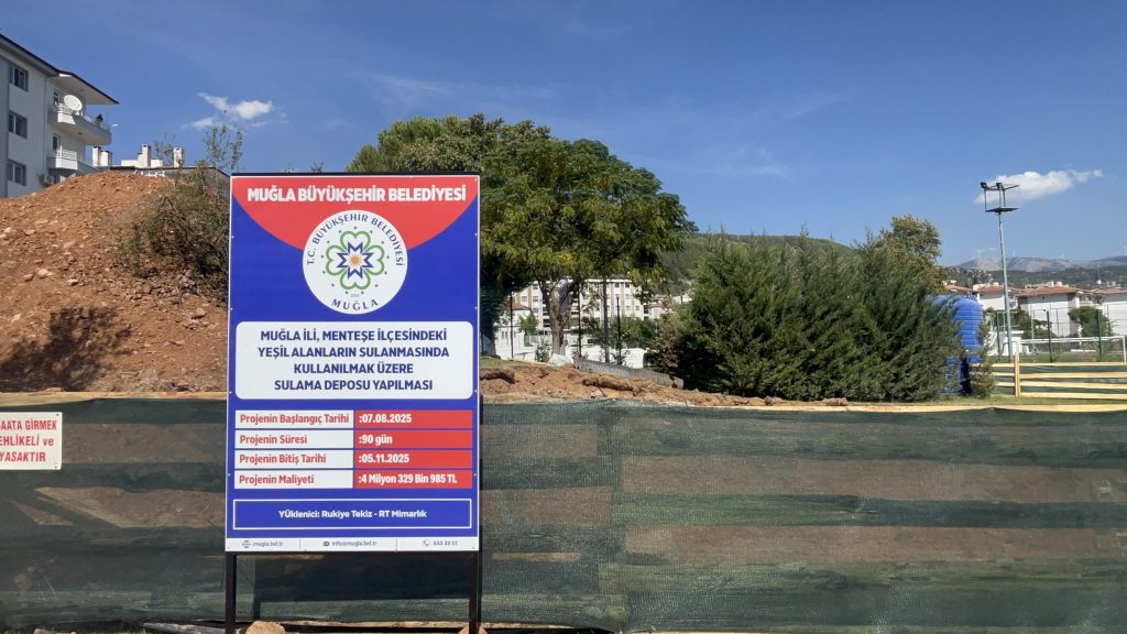 menteşe tarihi eser, menteşede tarihi eser bulundu, muğla tarihi eser, muğlada tarihi eser, menteşe sulama deposu çalışmaları