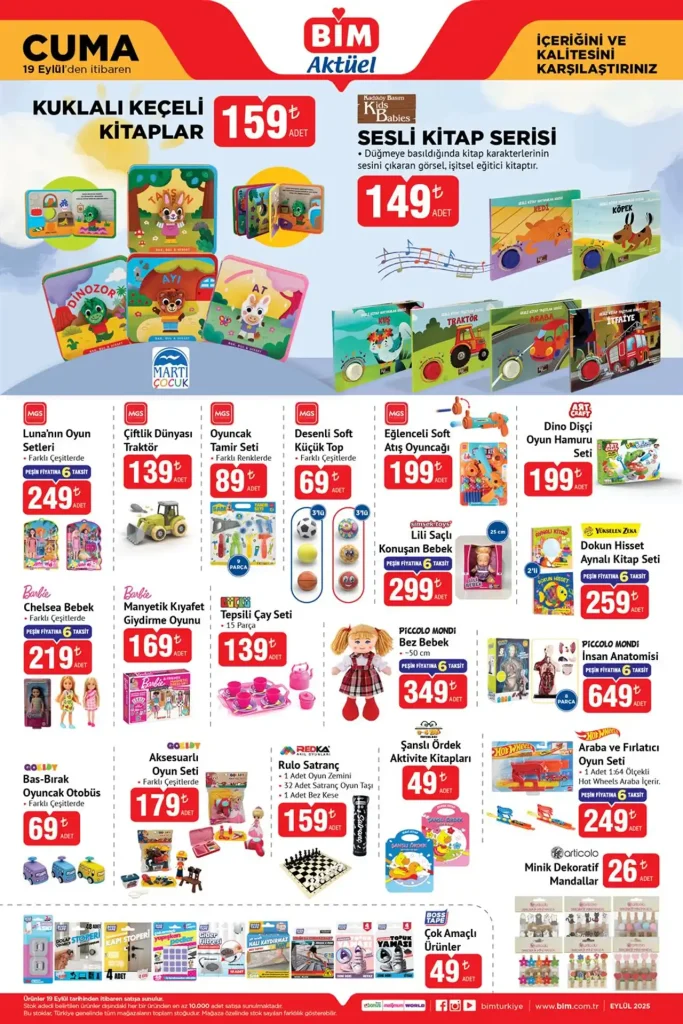 bim aktüel 19 eylül, bim 19 eylül 2025, bim indirimli ürünler, bim google tv, bim süpürge