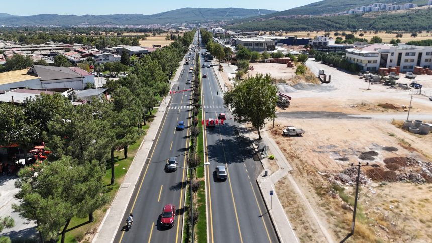 menteşe yol, menteşe asfalt yol çalışması, menteşede 17 milyonluk yol çalışması, menteşe yol çalışması , muğla büyükşehir belediyesi