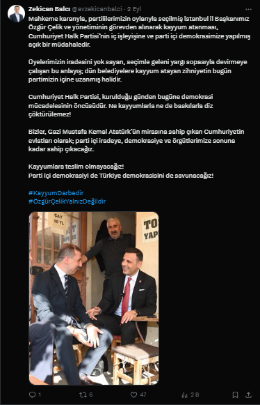 chp istanbul, chp istanbul il yönetimi, chp istanbul il başkanı, chp istanbul il başkanı özgür çelik, chp istanbul il başkanı kayyum